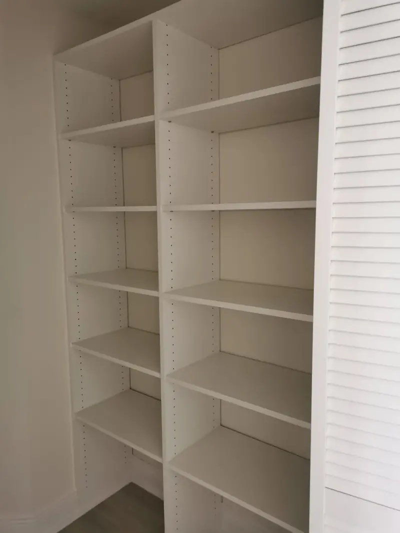 Custom closet design by Eco Woodwork & Design, Oakland Park FL