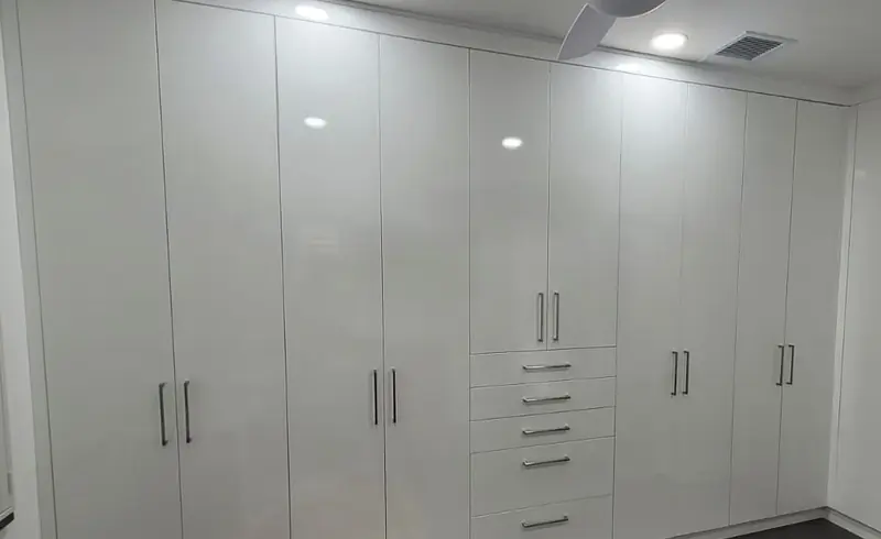 Custom closet design by Eco Woodwork & Design, Oakland Park FL